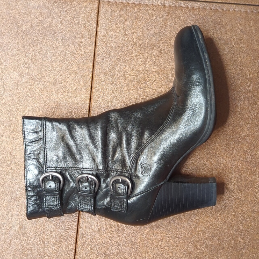 Born Black Ankle Boots